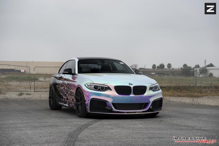  BMW M235i by Impressive Wrap 2016 года  (фото 5 из 15)